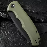 Ніж складаний туристичний Civivi Praxis, (9.5 см) 9Cr18MoV / G10 зелений — Photo 13