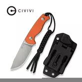 Ніж фіксований тактичний Civivi Timberbark, (8.1 см) 14C28N / G10 помаранчевий — Photo 22