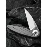 Ніж складаний туристичний Civivi Starflare, (8.4 см) Nitro-V / Aluminum сірий — Photo 30