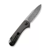 Ніж складаний кишеньковий Civivi Elementum, (7.5 см) Damascus / Carbon Fiber &amp; G10 — Photo 16