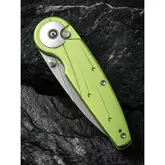 Ніж складаний туристичний Civivi Starflare, (8.4 см) Nitro-V / Aluminum зелений — Photo 31