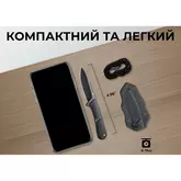 Нож фиксированный тактический Civivi Mini Elementum, (5.7 см) Nitro-V / G10 черный — Photo 19