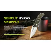Ніж складаний туристичний Sencut Hyrax, (8.4 см) 9Cr18MoV / G10 сірий — Photo 33