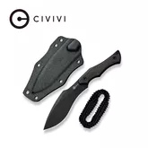 Ніж фіксований тактичний Civivi Vaquita II, (8.1 см) Nitro-V / Micarta чорний — Photo 15