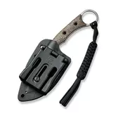 Ніж фіксований тактичний Civivi Midwatch, (8.6 см) N690 / Micarta коричневий — Photo 18