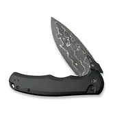 Ніж складаний туристичний Civivi Praxis, (9.5 см) Damascus / Aluminum чорний — Photo 12