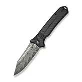 Нож складной туристический Civivi Neurohaptic, (9.5 см) Damascus / Carbon Fiber &amp; G10 — Photo 18