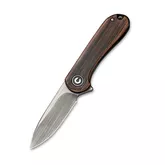 Ніж складаний кишеньковий Civivi Mini Elementum Flipper, (4.7 см) 14C28N / Copper коричневий — Photo 7