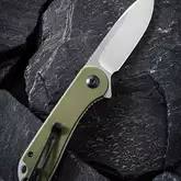 Нож складной карманный Civivi Elementum, (7.5 см) D2 / G10 оливковый — Photo 10