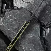 Ніж складаний туристичний Civivi Elementum Pocket, (8.9 см) 14C28N / Micarta оливковий — Photo 11