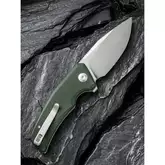 Ніж складаний кишеньковий Civivi Regulatron, (7.6 см) Nitro-V / Micarta темно-зелений — Photo 28