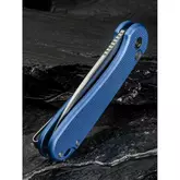 Нож складной карманный Civivi Elementum II, (7.5 см) Nitro-V / Aluminum синий — Photo 33