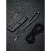 Нож фиксированный тактический Civivi D-Art, D2 (12.5 см) черный — Photo 25