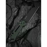 Ніж складаний тактичний Civivi Buster FG, (10.7 см) Nitro-V / Micarta темно-зелений — Photo 28