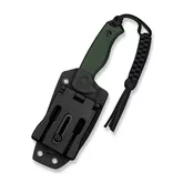 Ніж фіксований тактичний Civivi Timberbark, (8.1 см) 14C28N / Micarta темно-зелений — Photo 17