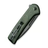 Ніж складаний туристичний Civivi Conspirator, (8.8 см) Nitro-V / Micarta зелений — Photo 11