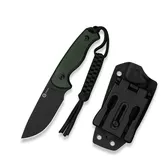 Ніж фіксований тактичний Civivi Timberbark, (8.1 см) 14C28N / Micarta темно-зелений — Photo 13