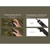 Ніж складаний туристичний Civivi Merit, (8.3 см) 14C28N / G10 чорний — Photo 24