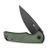 Ніж складаний туристичний Sencut Praktisk, (9.1 см) 9Cr18MoV / Micarta темно-зелений — Photo 19
