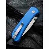 Ніж складаний кишеньковий Civivi Qubit, (7.6 см) 14C28N / Aluminum синій — Photo 31