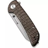 Ніж складаний кишеньковий Sencut Fritch, (7.6 см) 9Cr18MoV / Micarta коричневий — Photo 12