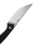 Нож фиксированный туристический Civivi Carveth (9,1 см) AEB-L / G10 черный с чехлом — Photo 19