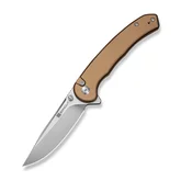 Нож складной туристический Sencut Ingot (8.2 см) D2 / Aluminum коричневый — Photo 9