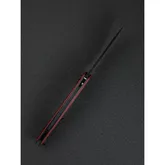 Ніж складаний туристичний Sencut Squiggy, (9.9 см) 9Cr18MoV / G10 червоно-чорний — Photo 26