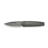 Нож складной туристический Weknife Hull (9.9 см) Bohler M390 / Titanium серый — Photo 20