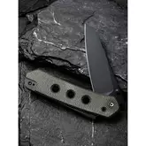 Ніж складаний туристичний Civivi Vision FG, (8.9 см) Nitro-V / Micarta темно-сірий — Photo 29