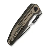 Ніж складаний туристичний Weknife Reveille (9.7 см) Bohler M390 / Titanium бронзовий — Photo 17