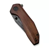 Ніж складаний кишеньковий Civivi ODD 22, (7.5 см) Damascus / Guibourtia Wood — Photo 12