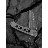 Ніж складаний туристичний Civivi Pragma Prime, (8.9 см) Damascus / Aluminum сірий — Photo 28