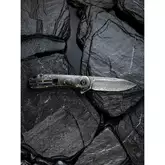 Ніж складаний кишеньковий Civivi Elementum, (7.5 см) Damascus / Carbon Fiber чорний — Photo 32