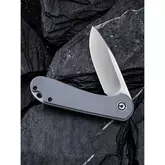 Ніж складаний кишеньковий Civivi Elementum, (7.5 см) D2 / G10 сірий — Photo 23