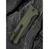 Ніж складаний туристичний Civivi Neurohaptic, (9.5 см) Nitro-V / G10 темно-зелений — Photo 29