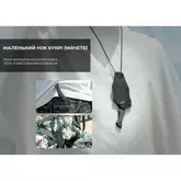 Ніж фіксований тактичний Civivi Vaquita II, (8.1 см) Nitro-V / Micarta чорний — Photo 17