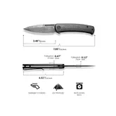 Ніж складаний Civivi Cetos C21025B-DS1 — Photo 24