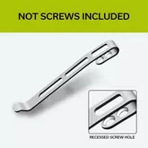 Кліпса кишенькова сталева Civivi без гвинтів CA-06B-V1 — Photo 6