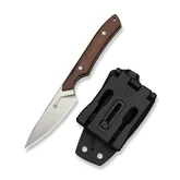 Нож фиксированный карманный Civivi High Grass Field Knife (7,4 см) 14C28N / Wood дерево с чехлом — Photo 15