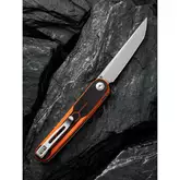 Ніж складаний кишеньковий Civivi KwaiQ , (7.6 см) Nitro-V / G10 чорно-помаранчевий — Photo 29