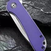 Ніж складаний кишеньковий Civivi Elementum, (7.5 см) D2 / G10 фіолетовий — Photo 14