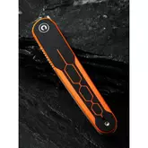 Ніж складаний кишеньковий Civivi KwaiQ , (7.6 см) Nitro-V / G10 чорно-помаранчевий — Photo 31