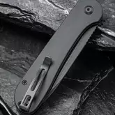 Ніж складаний туристичний Civivi Elementum Pocket, (8.9 см) 14C28N / G10 чорний — Photo 14