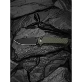 Ніж складаний туристичний CIVIVI Iron Tide (8.2 см) 14C28N / Aluminum зелений — Photo 23