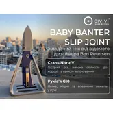 Нож складной карманный Civivi Baby Banter Slip Joint (6 см) Nitro-V / G10 синий — Photo 29