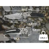 Ніж Weknife Skynix WE24087-DS1 — Photo 24