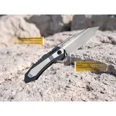 Нож складной туристический Weknife Bogey (9.3 см) Bohler M390 / Titanium синий — Photo 23