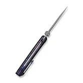 Нож складной туристический Weknife Dracarys, (9.1 см) Böhler M390 / титан 6AL4V пламенный — Photo 17