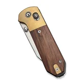 Нож складной карманный Civivi Yonder Clip Point (7.3 см) 14C28N / Wood and Brass натуральный — Photo 15
